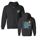 Men's & Women's Fleece Hoodie Sweatshirt