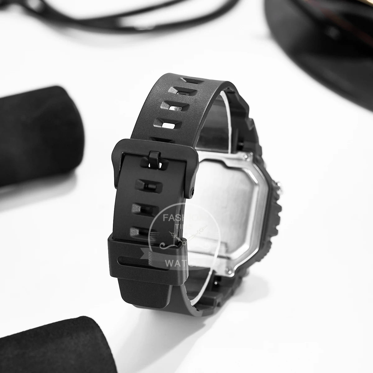 Casio Men’s Sport Digital Watch | 100M Water Resistant & Multi-Time Zone | AE-1600H-1A