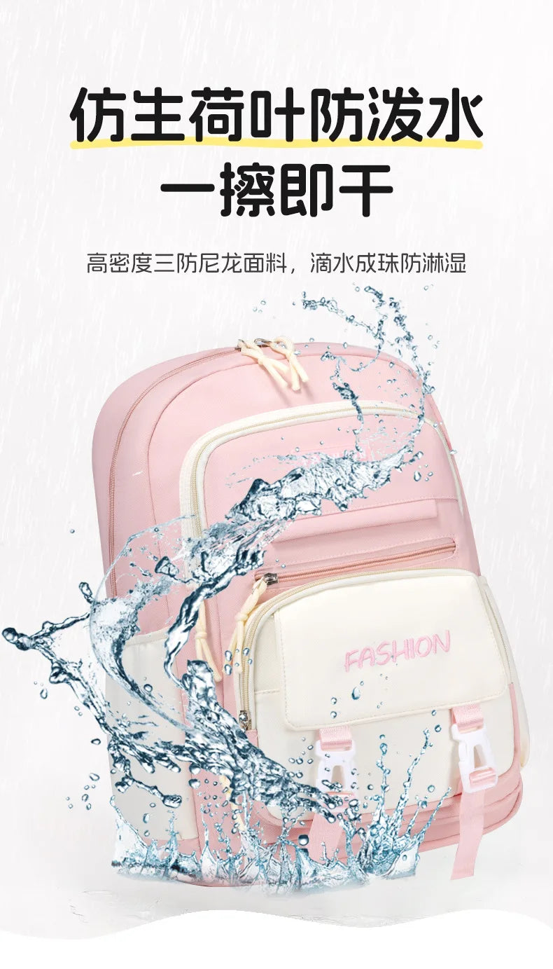 School Bags Girls Backpack Back Pack For Teenager Women Children Female Schoolbag Primary High Bagpack Class Teens Book Bag