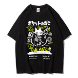 Kawaii Cat Harajuku Streetwear Tee