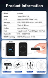 Carlinkit 5-in-1 Wireless CarPlay & Android Auto AI Box