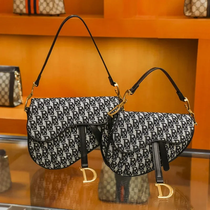 Luxury Microfiber Leather Multi-Way Clutch