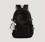 New Female High Capacity Waterproof College Backpack With Lace Pendant Trendy Women Laptop School Bags Cute Girl Travel Book Bag