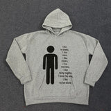 Y2K Graphic Fleece Pullover Hoodie
