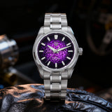 Watchdives WD0003C 38mm Men Watch VH31 Sweep Seconds Quartz Movement Sapphire Ice Crack Dial Luminous 10Bar Waterproof Watches
