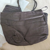 Luxury Designer Genuine Leather Cowhide Hand-woven Tote Bag High Quality Vintage Women's  Vacation Travel Beach Shoulder Bag