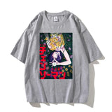 Men's Chainsaw Man Anime Cotton Graphic T-Shirt