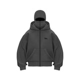 Y2K Goth Harajuku Double Hoodie