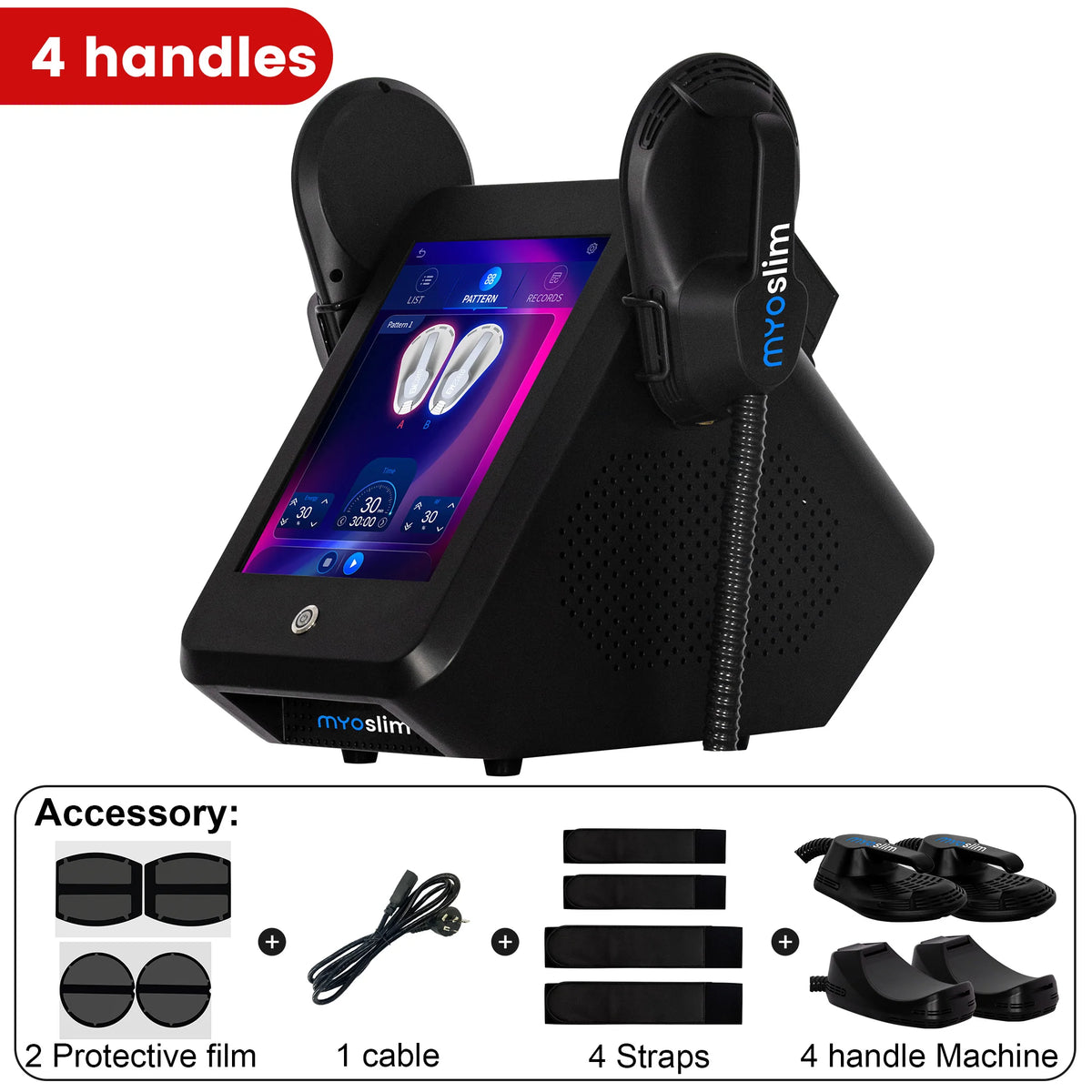 MYOSLIM 6500W EMS Neo RF Body Sculpt Machine Pro