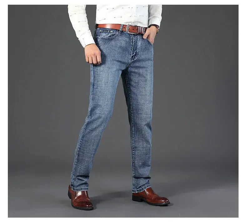 Men's Straight Leg Stretch Jeans