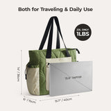 BAGSMART Women's bags Waterproof Tote Bag Lightweight Handbag Perfect for Gym Work Travel Large Shoulder Bag Crossbody Bags