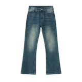 Men's Vintage Loose Denim Jeans | Streetwear Style