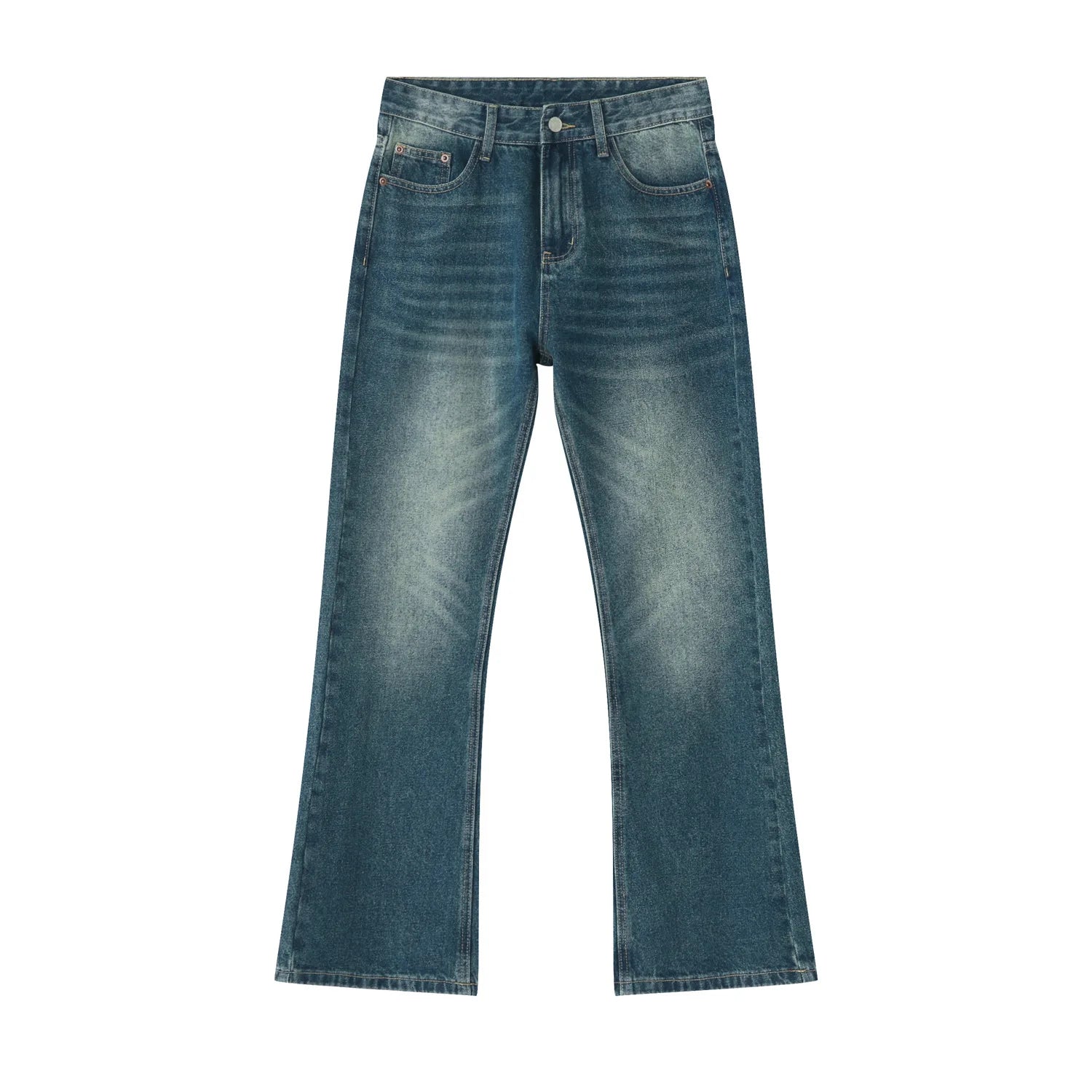 Men's Vintage Loose Denim Jeans | Streetwear Style