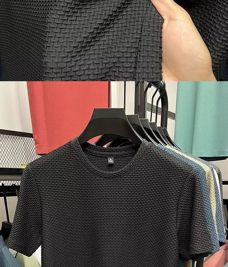 Men's Breathable Mesh T-Shirt | Short Sleeve
