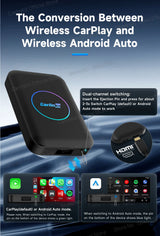 Carlinkit 5-in-1 Wireless CarPlay & Android Auto AI Box