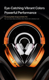 ATK N9 Game Headset Three Mode Wireless Headworn PS5  PC Gaming Headset Microphone Virtual 7.1 Surround Noise Reduction Headset