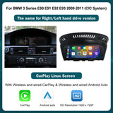 8.8'' Wireless CarPlay & Android Auto for BMW 3/5 Series – CCC & CIC Multimedia Screen