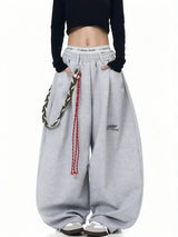 Men's Wide-Leg Baggy Pants