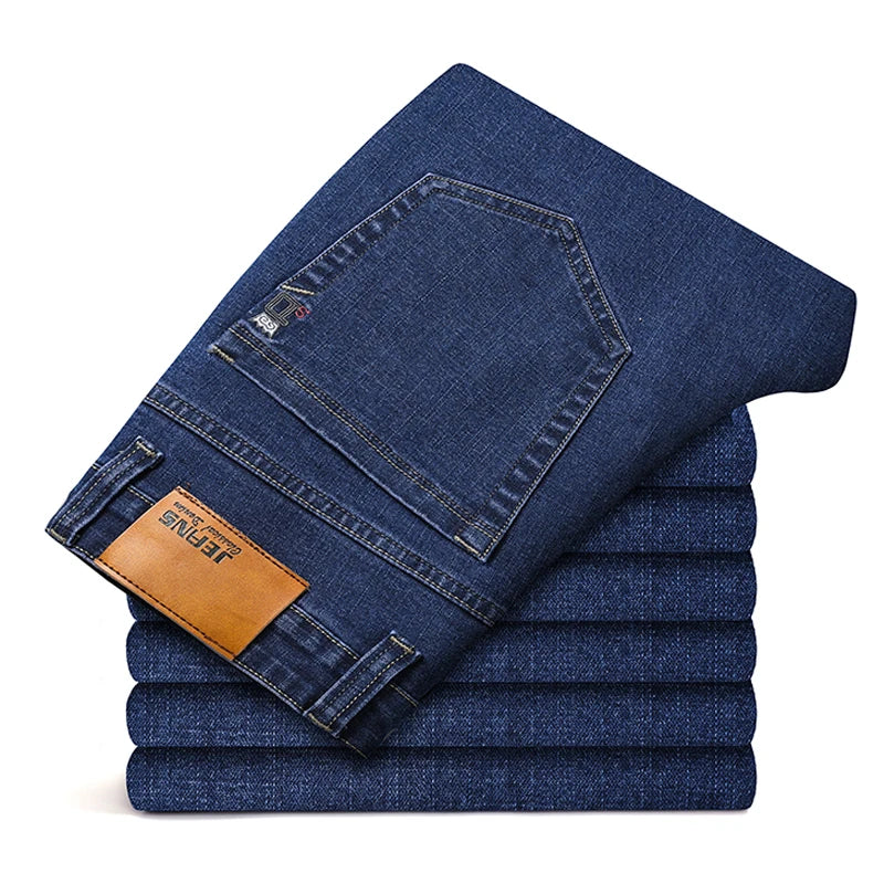 Men's Straight-Leg Stretch Jeans | Plus Sizes