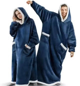 Oversized Hooded Blanket Robe