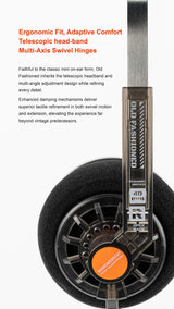 MOONDROP Old Fashioned On-Ear Headphones — 40mm Driver
