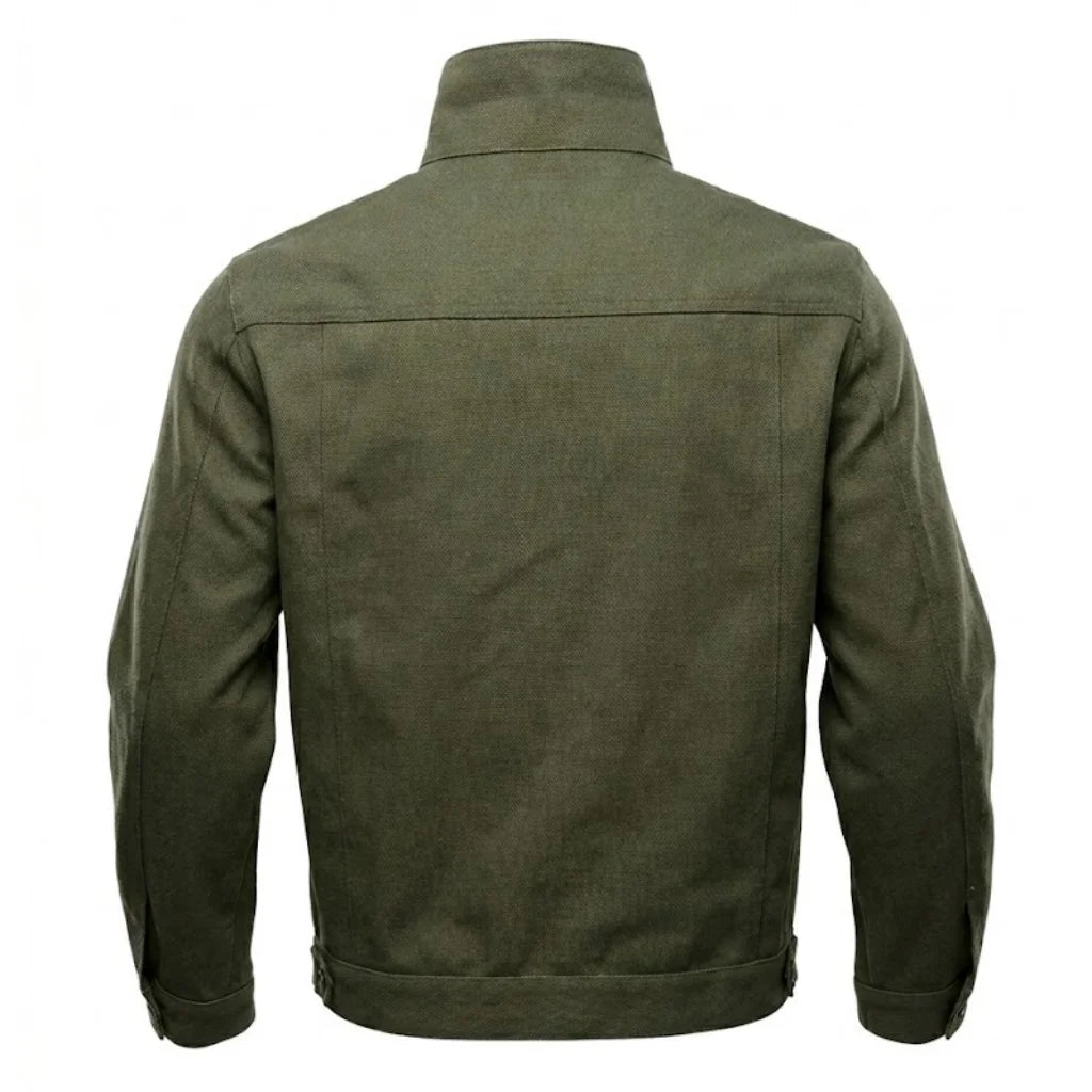 Men's New Denim Jacket Workwear Street Comfortable Denim Jacket Multi-pocket Design Denim Menswear Top Coat