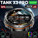 2026 Military Tank X3 Smart Watch | 1000mAh | AMOLED