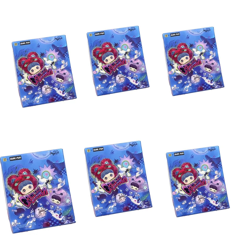 Maymei Crazy Circus Vinyl Plush Blind Box Bag Pendant Decoration Accessories Doll Cute Keychain Mystery Box Surprise Toy Gift