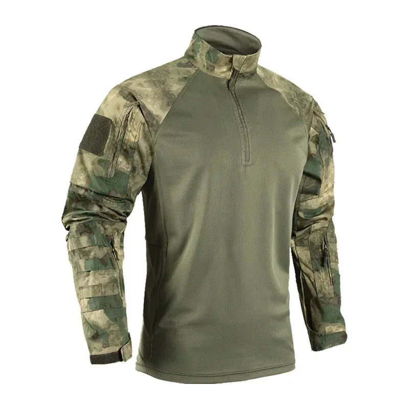Men's Tactical Polo Shirt | Quick-Dry Military Training Top