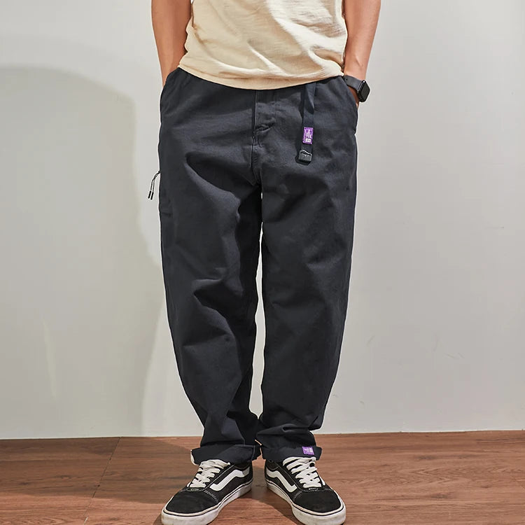 Men's Cotton Cargo Pants – Regular Fit