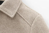 Women's Zipper Jacket Coat New Winter Long Sleeve Pocket Outerwear Coat Short Street Elegant Women's Jacket