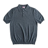 SauceZhan Knit Polo Shirt – Men's Cotton Summer Tee