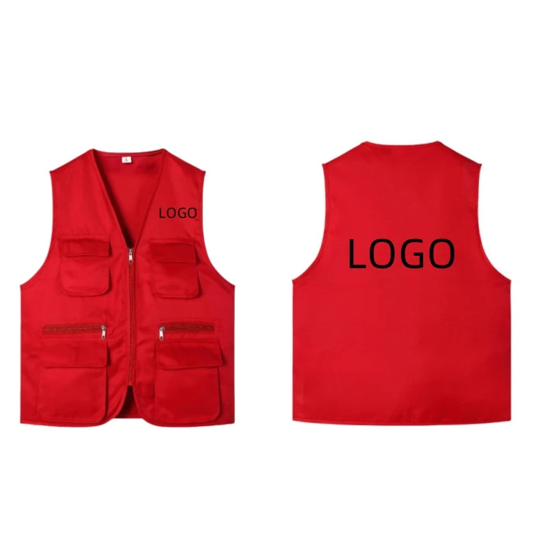 Men's Multi-Pocket Safari Vest – Lightweight All-Season Outerwear