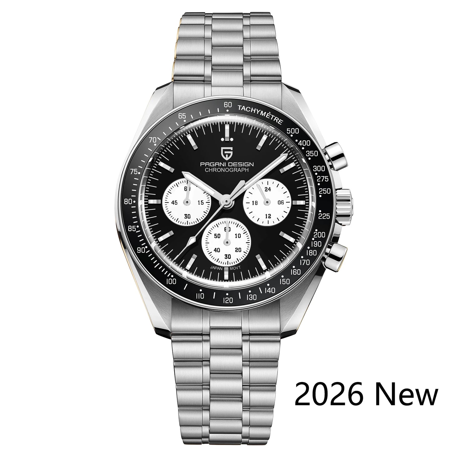 PAGANI DESIGN Meteorite Dial Luxury Quartz Watch For Men Speed Sport Chronograph Waterproof AR Sapphire crystal Wrist watch Men