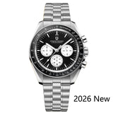 PAGANI DESIGN Meteorite Dial Luxury Quartz Watch For Men Speed Sport Chronograph Waterproof AR Sapphire crystal Wrist watch Men