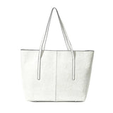 New Coffee Women Handbag 100% Genuine Leather Ladies Shoulder Purse Ladies Black Tote Bag Large Capacity Shopper Bags Brown