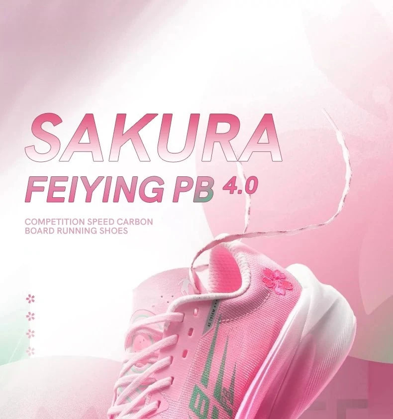 QIAODAN Feiying PB4.0 Full Palm Carbon Plate Running Shoes Men's 2026 Shock Breathable Marathon Sports Sneakers BM23240299