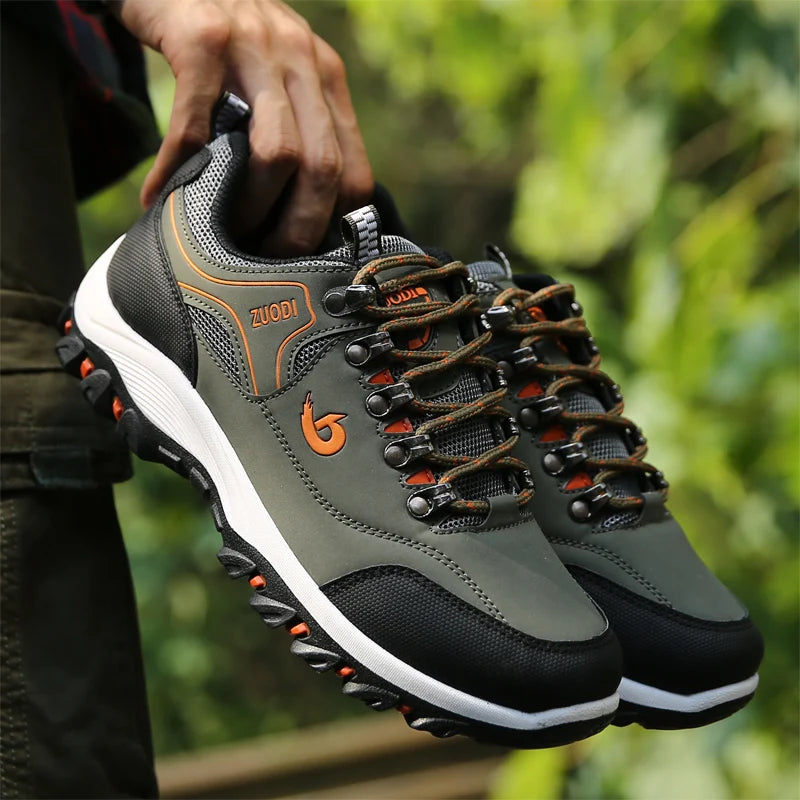 SNORW Men's Microfiber Casual Sneakers | All-Season Style