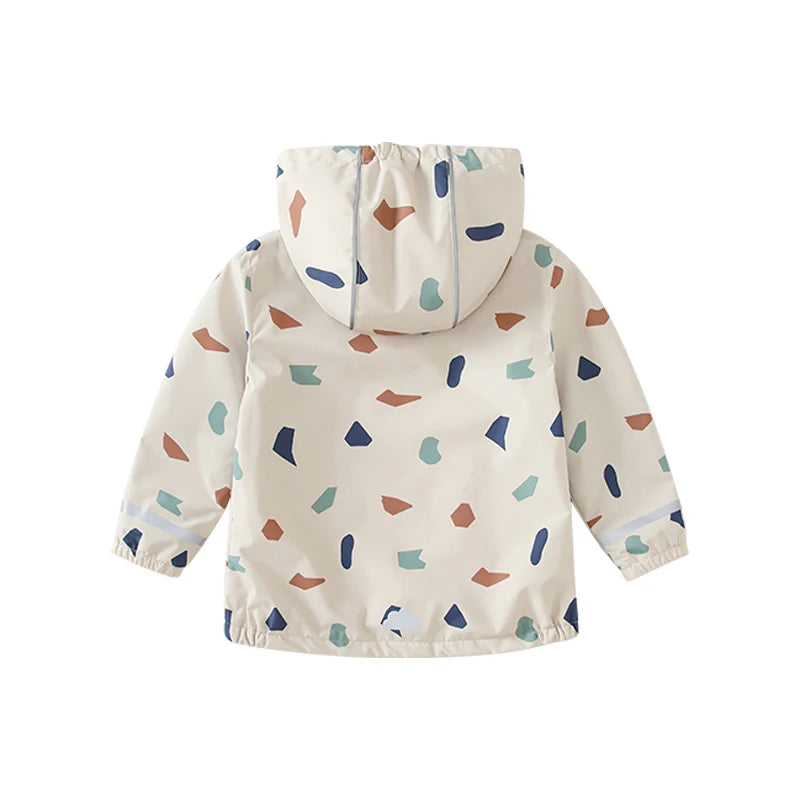 Kids' Waterproof Softshell Hooded Jacket