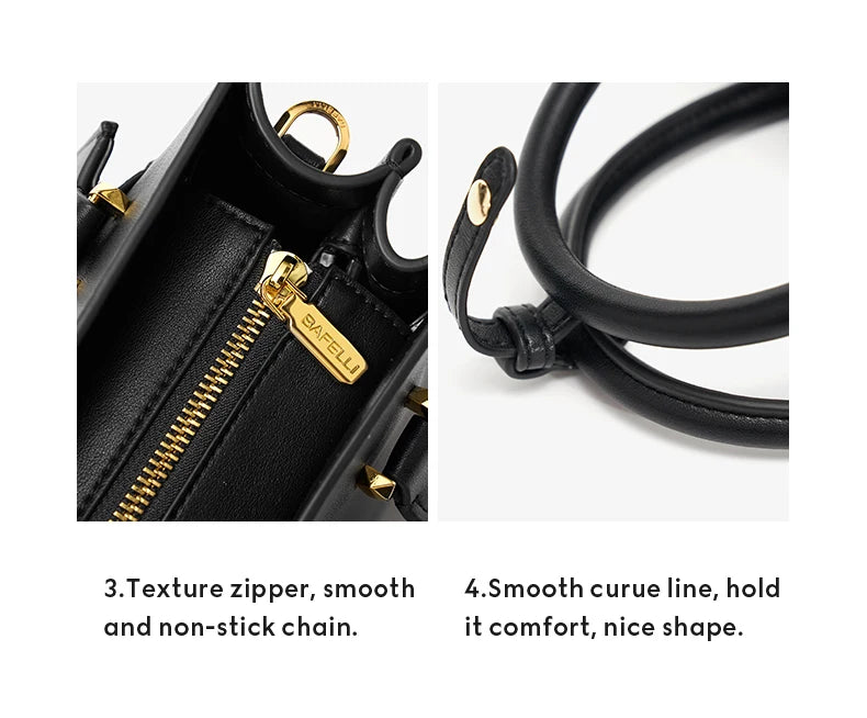 BAFELLI 2026 WOMEN'S NEW HANDBAG CAT LUXURY LEATHER FASHION BUSINESS SHOULDER STYLISH CASUAL CROSSBODY FEMALE PURSE OFFICE LADY
