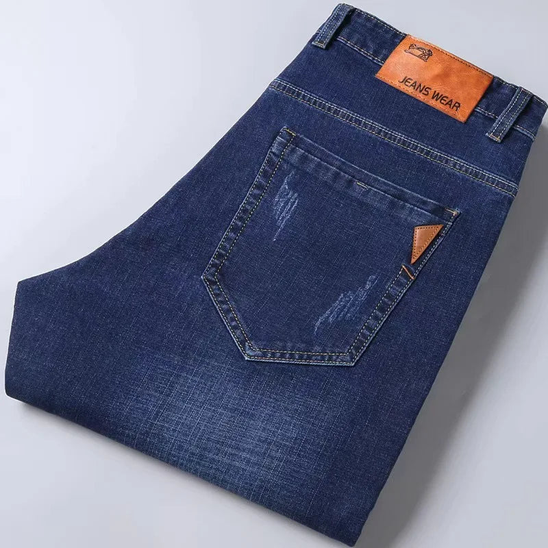 Men's Straight-Leg Ankle Jeans