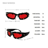 Personalized Rivet Sunglasses for Men and Women Retro Metal Studded Frame Unisex Punk Eyewear UV400 Protection Party Shades