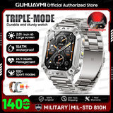 2026 Military-Grade Outdoor Sports Smartwatch 1400mAh
