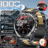 GUHUAVMI AK95 Pro Smartwatch – AMOLED, GPS & Flashlight