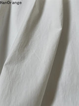 Women’s High-Waist Cotton Wide-Leg Pants