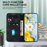 Motorola Moto Magnetic Faux Leather Wallet Phone Case