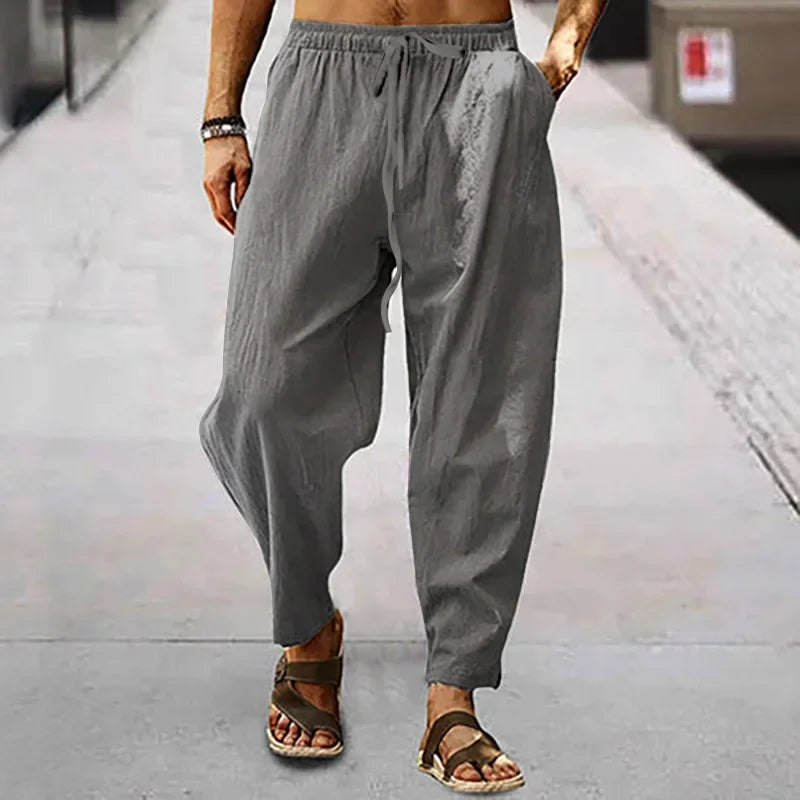 Men's Lightweight Cotton Casual Pants