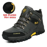 Waterproof Winter Leather Hiking Boots