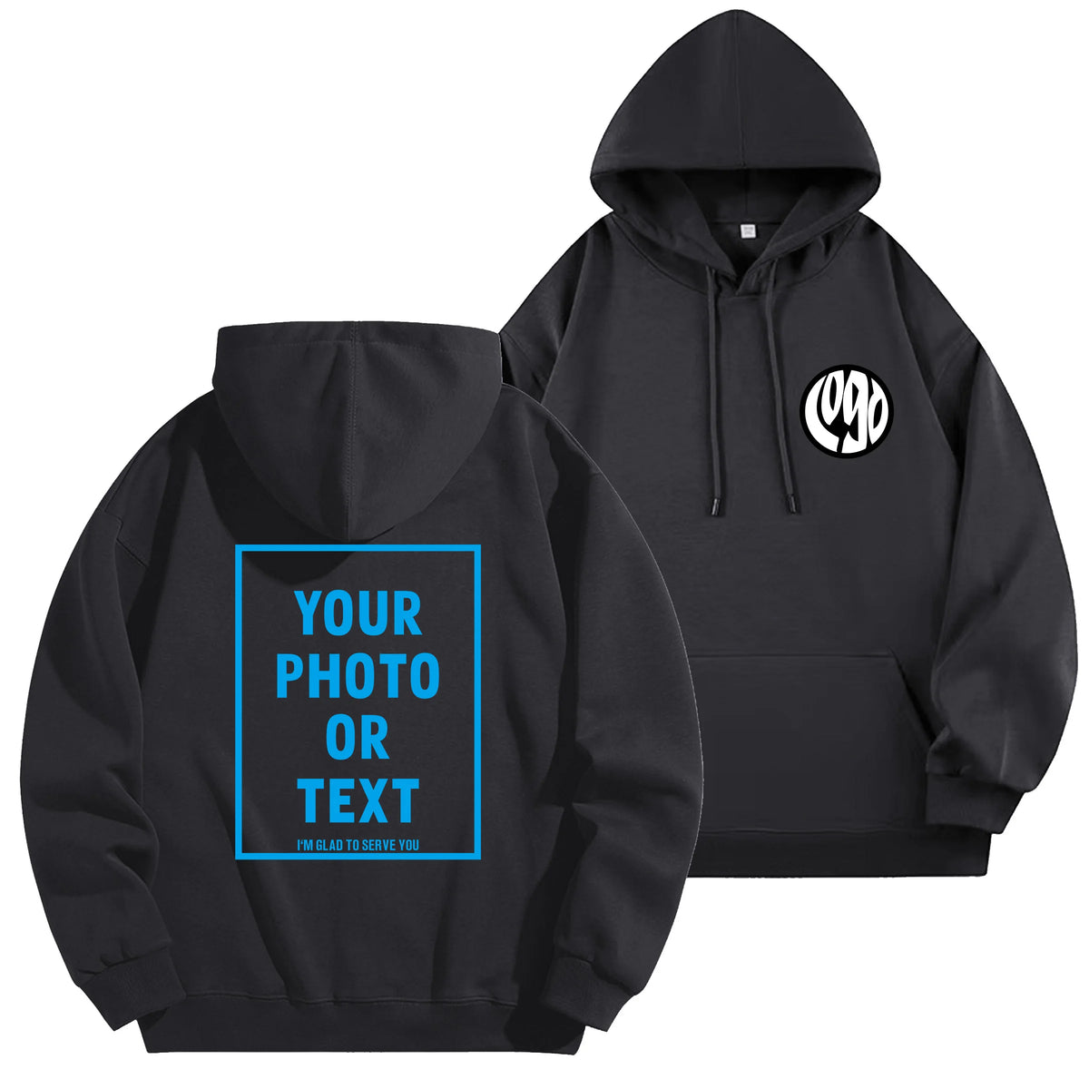 Men's Heavyweight Cotton Pullover Hoodie