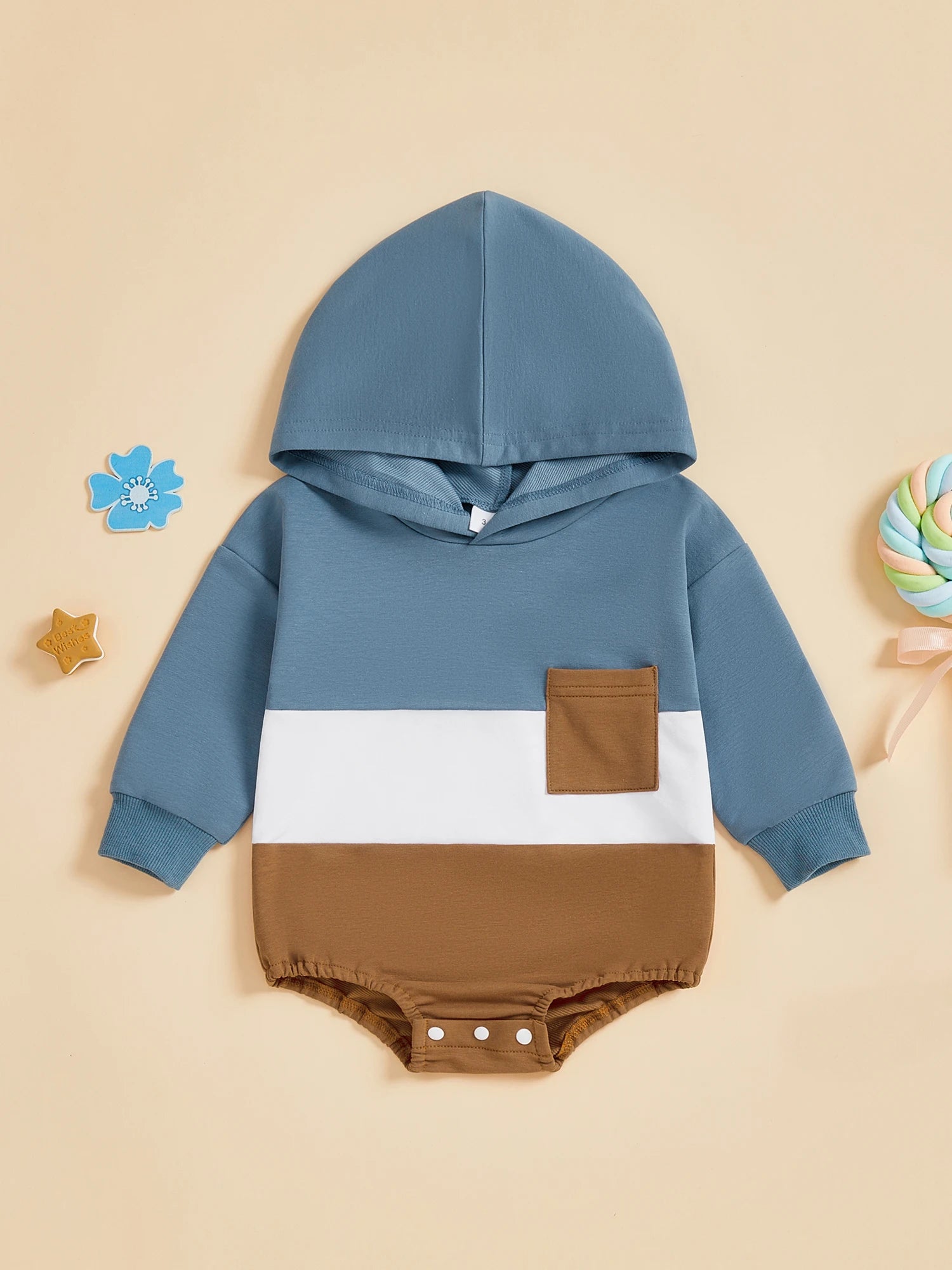 Toddler Bear-Ear Fleece Romper